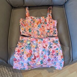 Floral Two-Piece Set